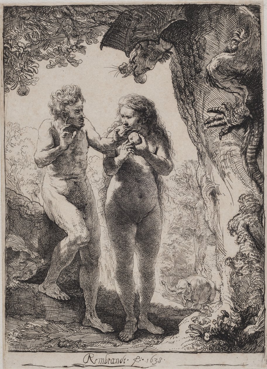 Ádám és Éva alkotó: Rembrandt van Rijn