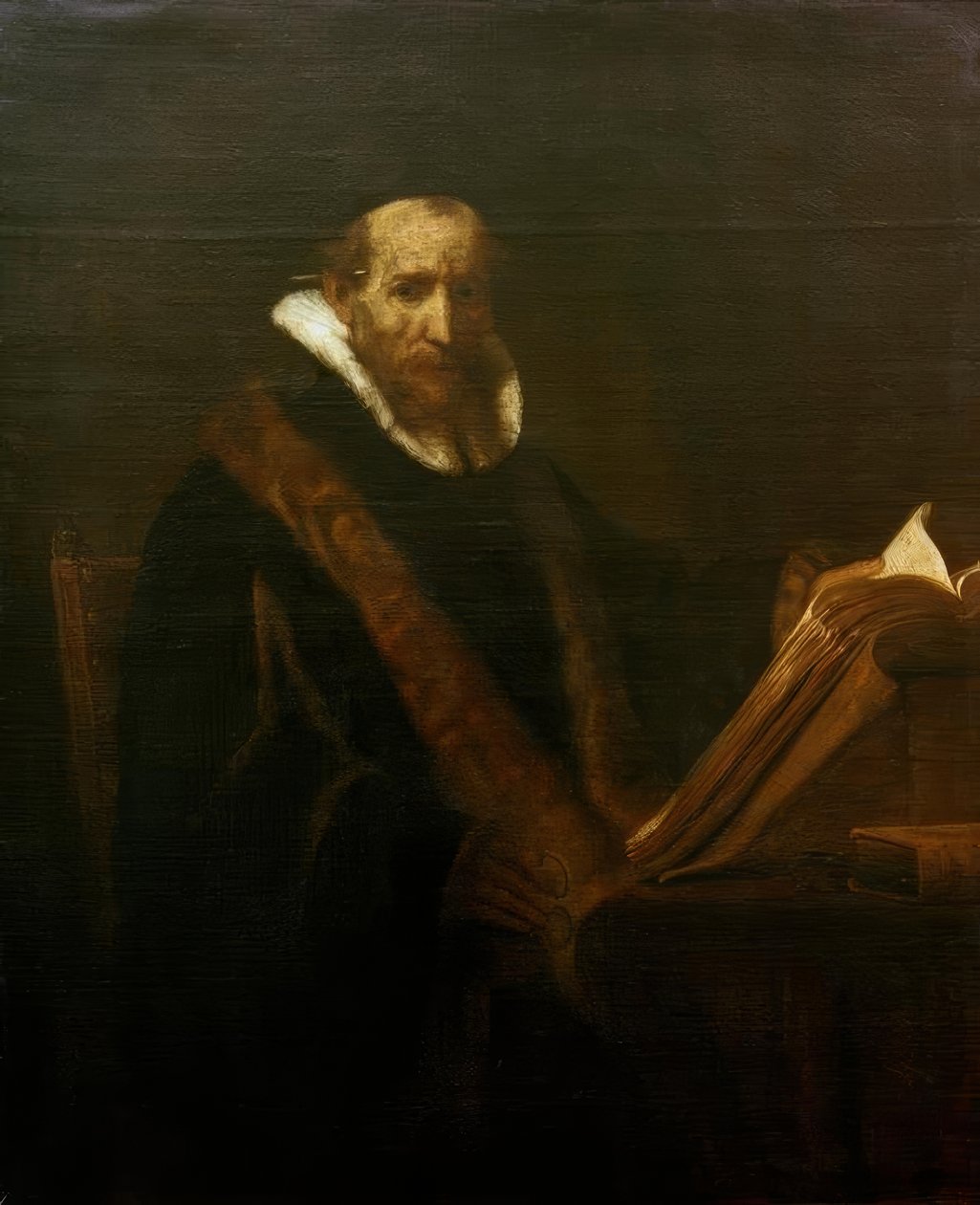 Johannes Cornelisz képe. Sylvius (?) alkotó: Rembrandt van Rijn