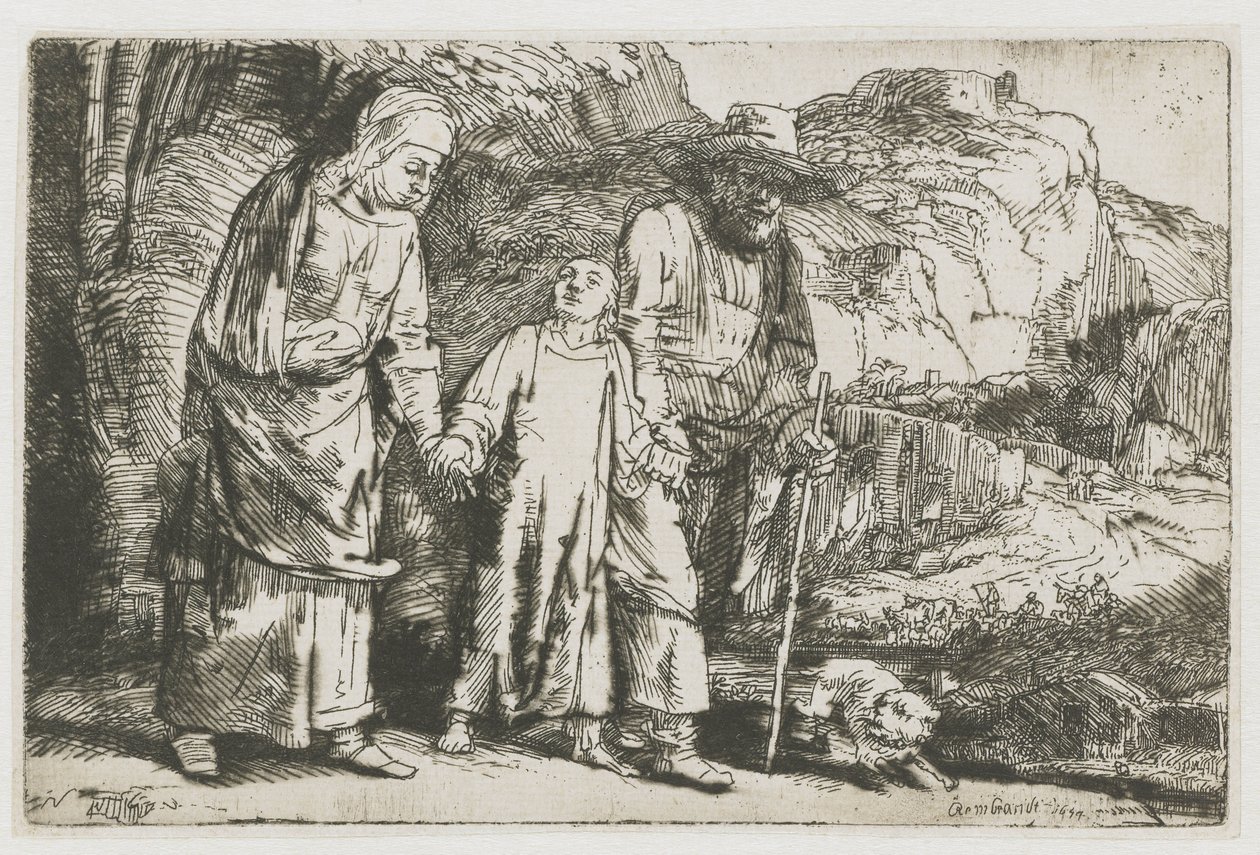 Krisztus visszatér a templomból szüleivel Krisztus visszatér a templomból szüleivel alkotó: Rembrandt van Rijn