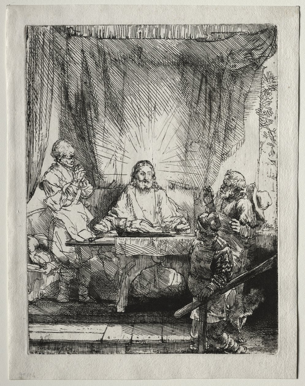 Krisztus Emmausban: A nagyobb kép alkotó: Rembrandt van Rijn