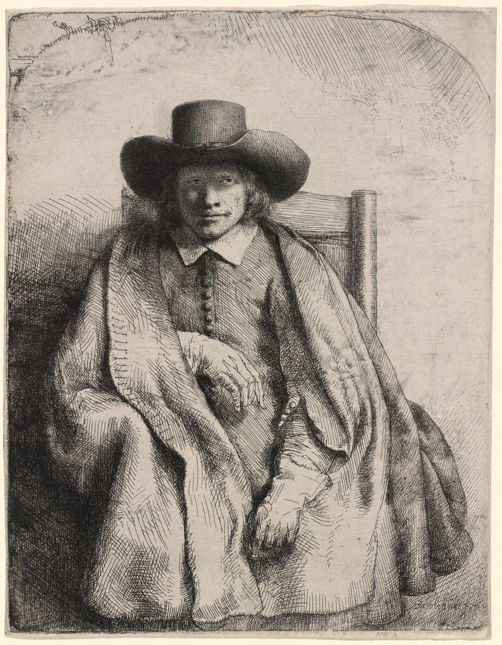 Clement de Jonghe alkotó: Rembrandt van Rijn