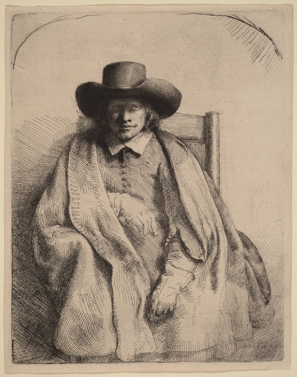 Clement de Jonghe alkotó: Rembrandt van Rijn