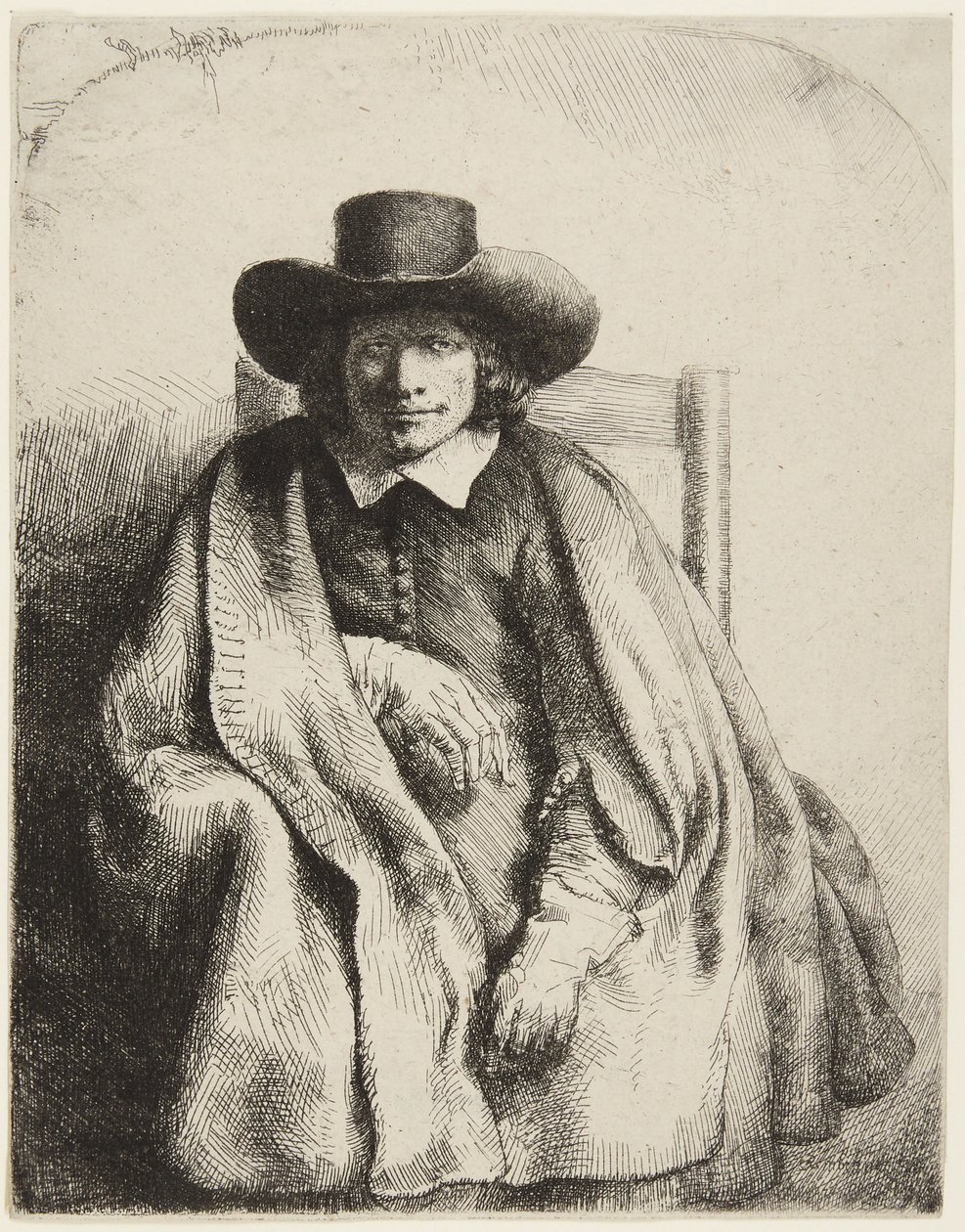Clement de Jonghe alkotó: Rembrandt van Rijn