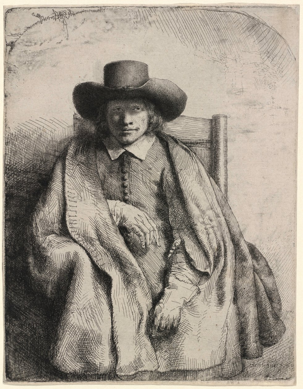 Clement de Jonghe alkotó: Rembrandt van Rijn
