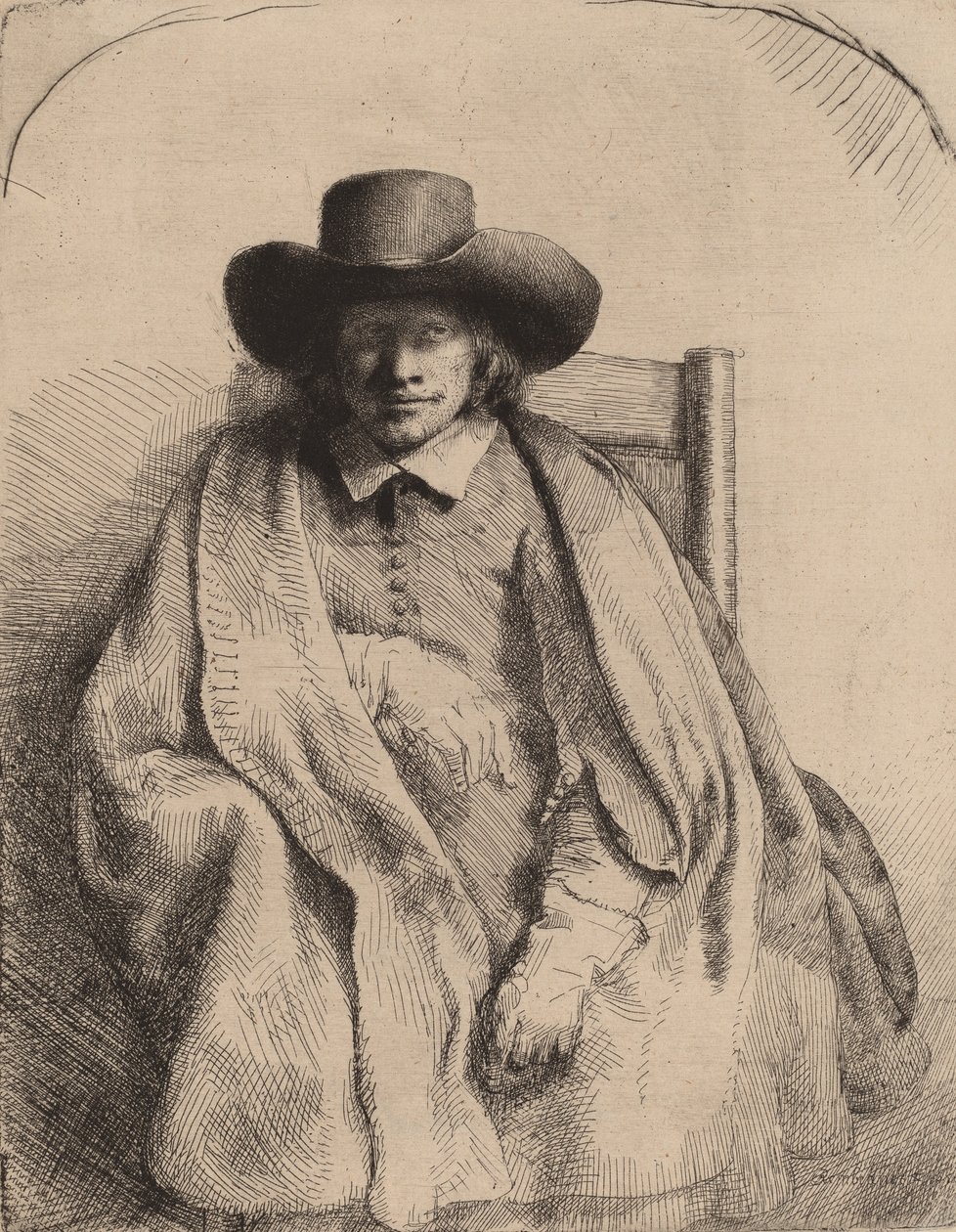 Clement de Jonghe, 1651. alkotó: Rembrandt van Rijn