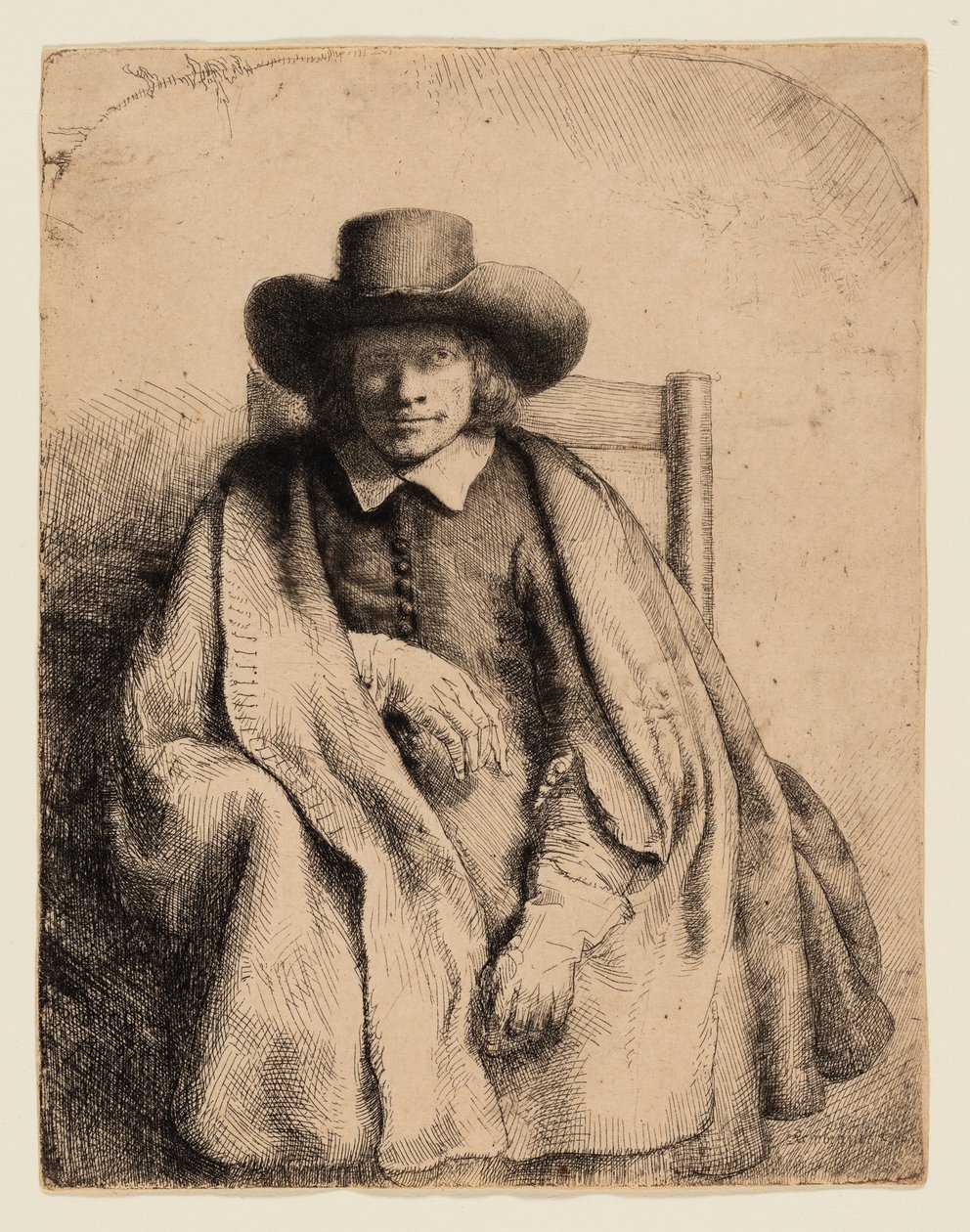 Clement de Jonghe, nyomdakereskedő alkotó: Rembrandt van Rijn