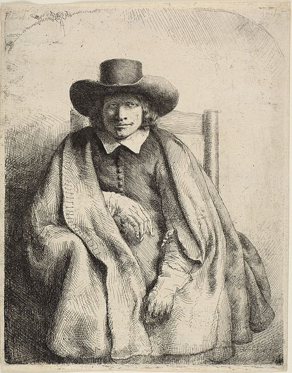 Clement de Jonghe, nyomdakereskedő alkotó: Rembrandt van Rijn