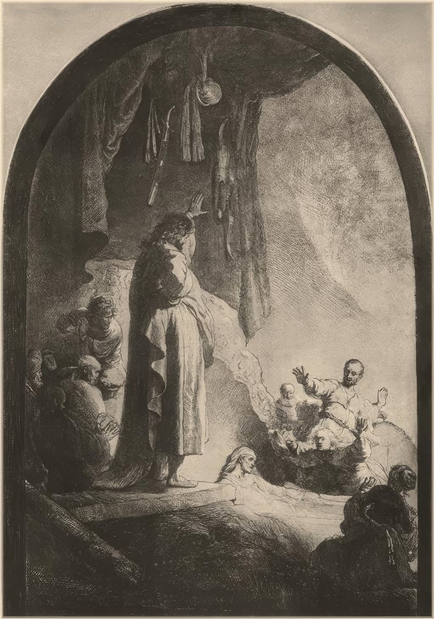 Lázár feltámasztása alkotó: Rembrandt van Rijn