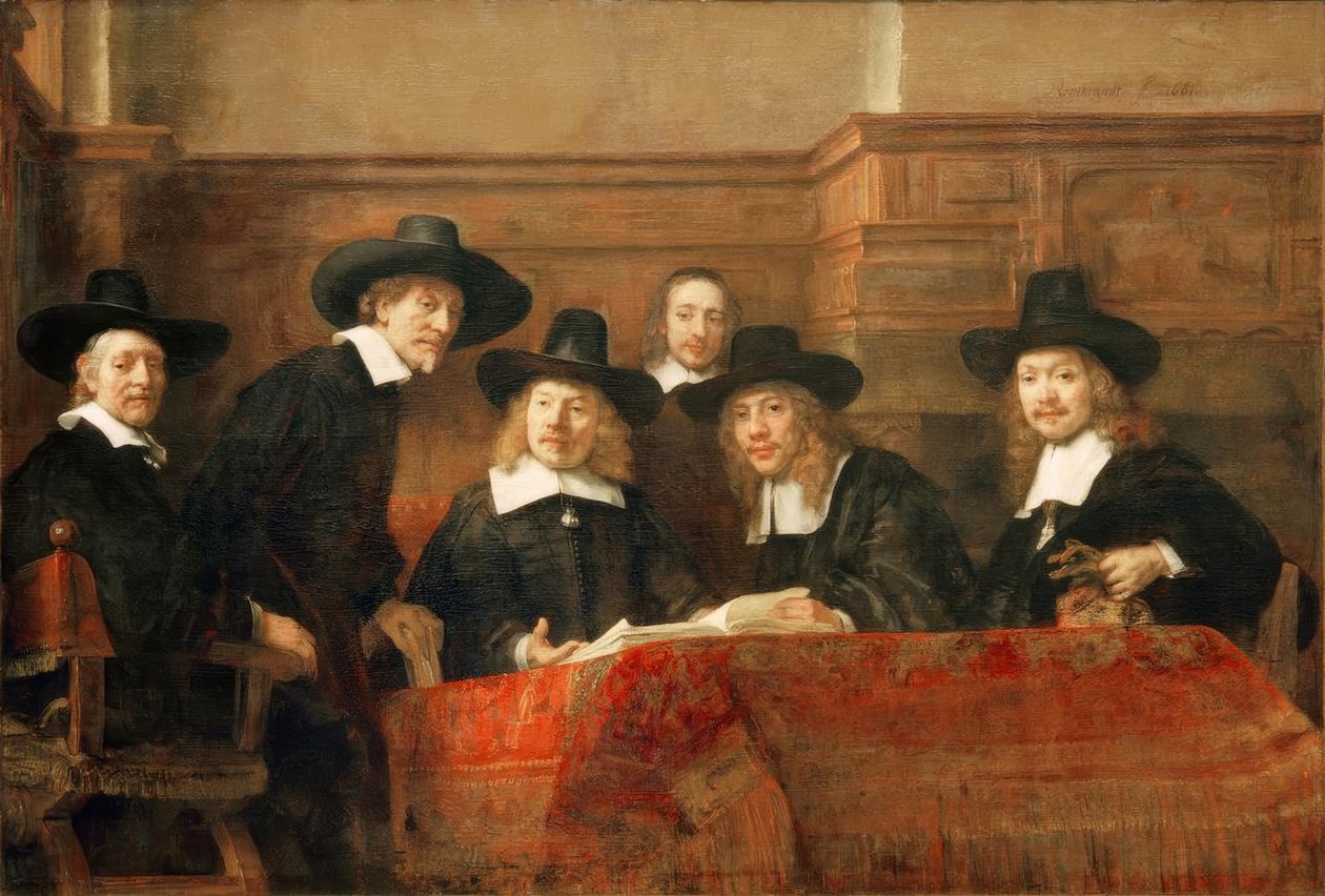 Az acélmesterek alkotó: Rembrandt van Rijn