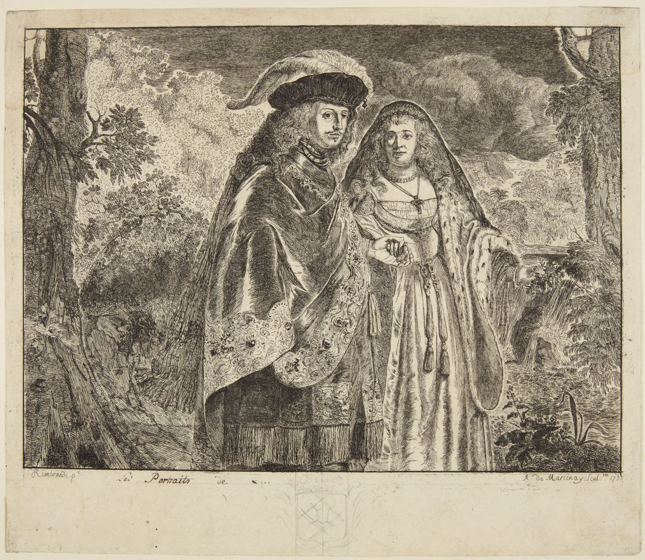 „A fehér tollú férfi”-nak nevezett alkotó: Rembrandt van Rijn