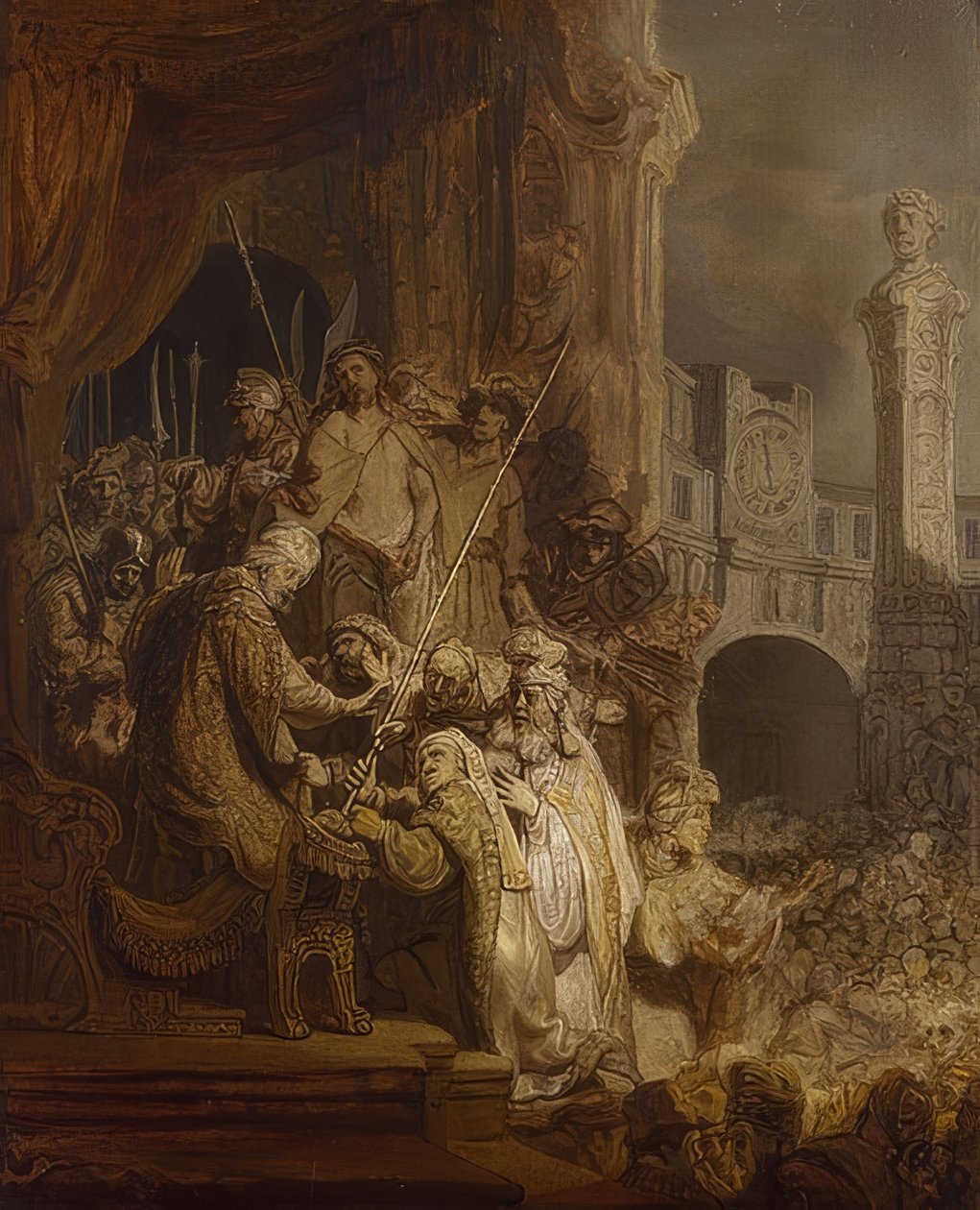 Ecce Homo. 1634 alkotó: Rembrandt van Rijn