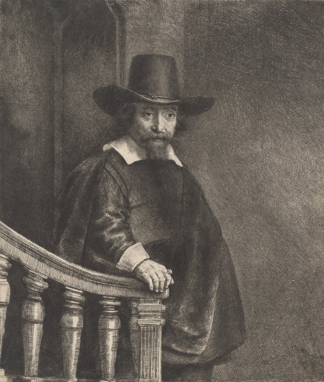 Ephraim Bonus, 1647 alkotó: Rembrandt van Rijn