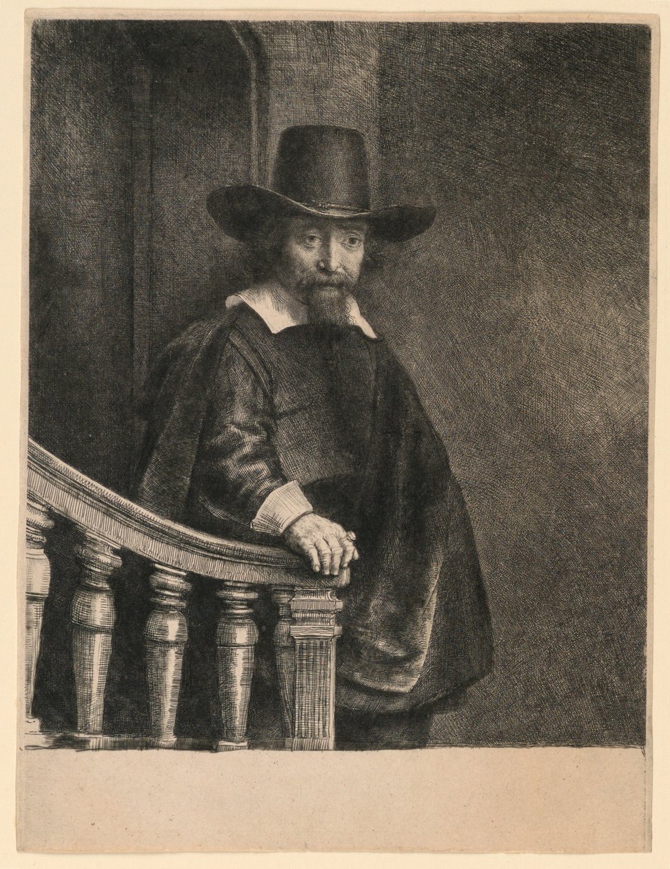 Ephraim Bonus, zsidó orvos alkotó: Rembrandt van Rijn