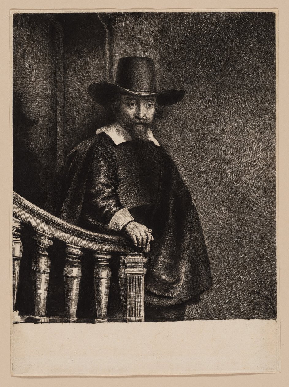 Ephraim Bonus, zsidó orvos alkotó: Rembrandt van Rijn