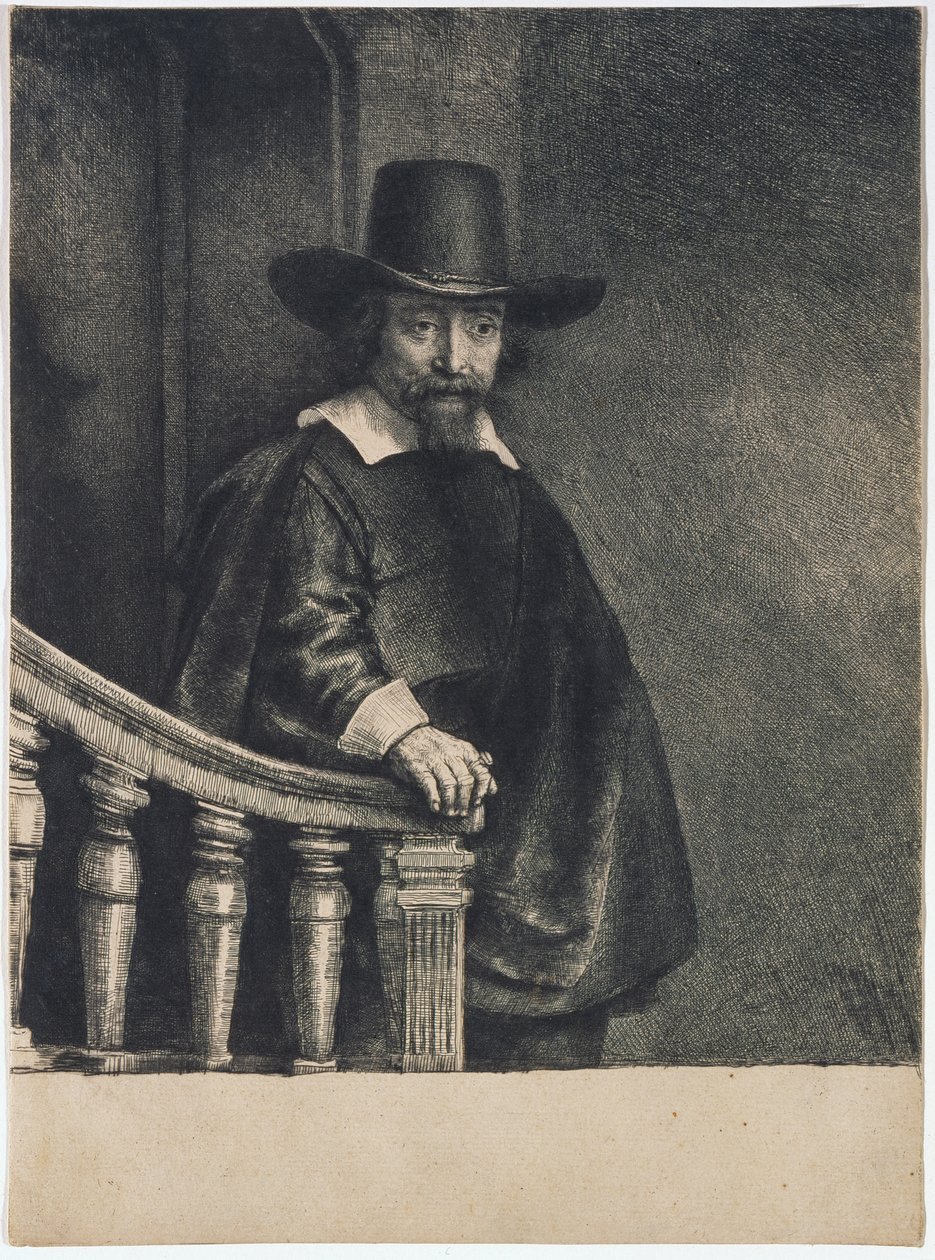 Ephraim Bueno (Bonus), orvos alkotó: Rembrandt van Rijn