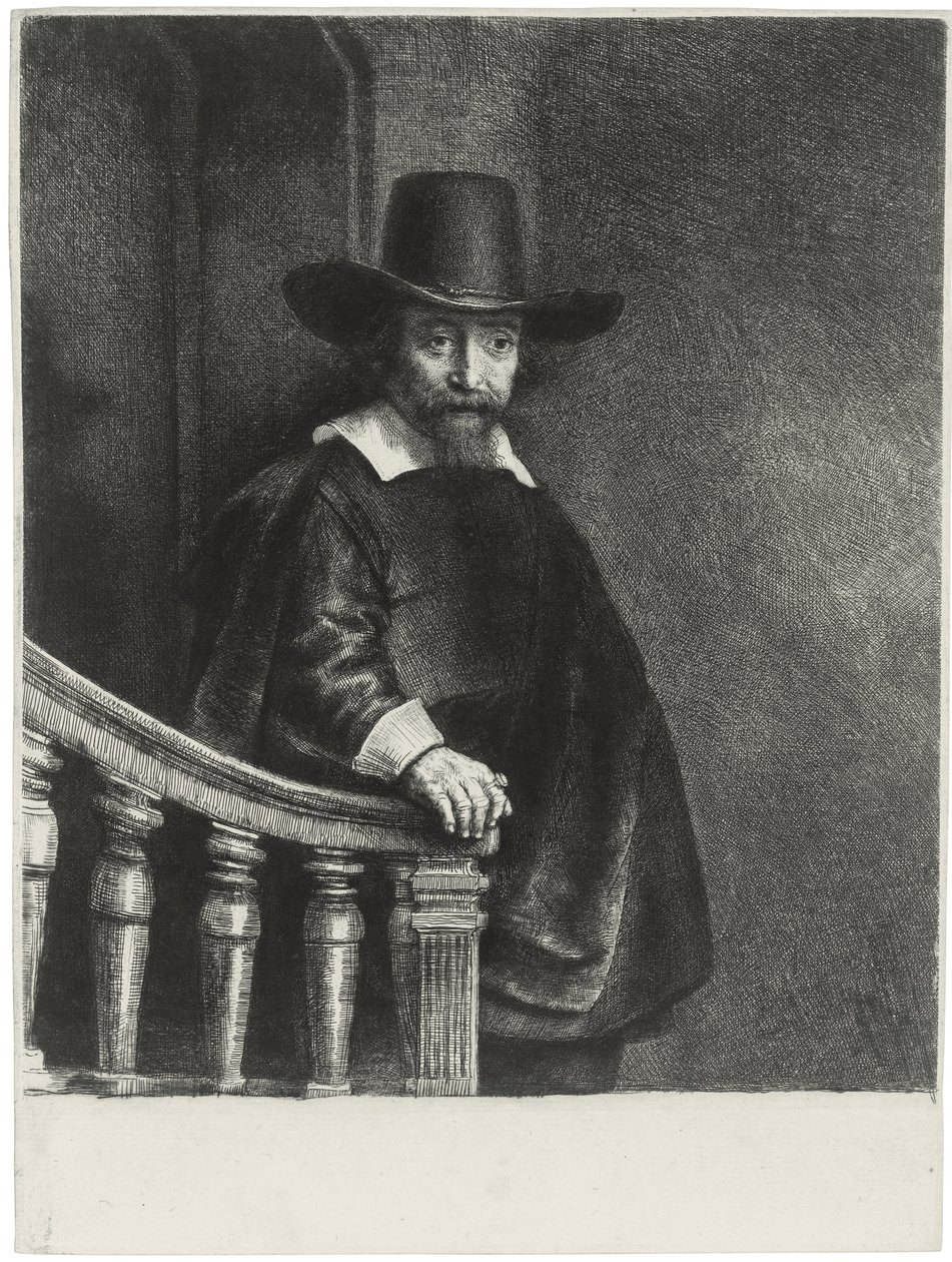 Ephraim Bueno, zsidó orvos, 1647 alkotó: Rembrandt van Rijn
