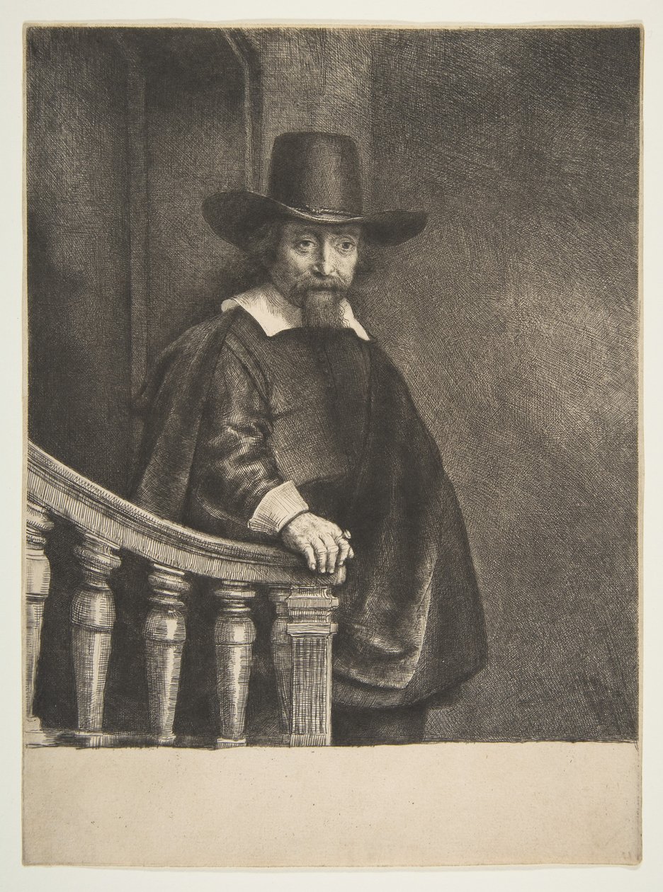 Ephraim Bueno, zsidó orvos, 1647. alkotó: Rembrandt van Rijn