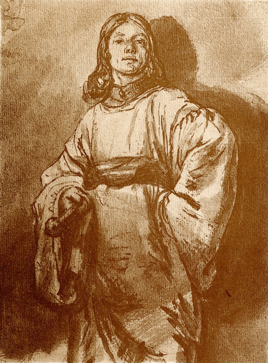 ábra tanulmány alkotó: Rembrandt van Rijn