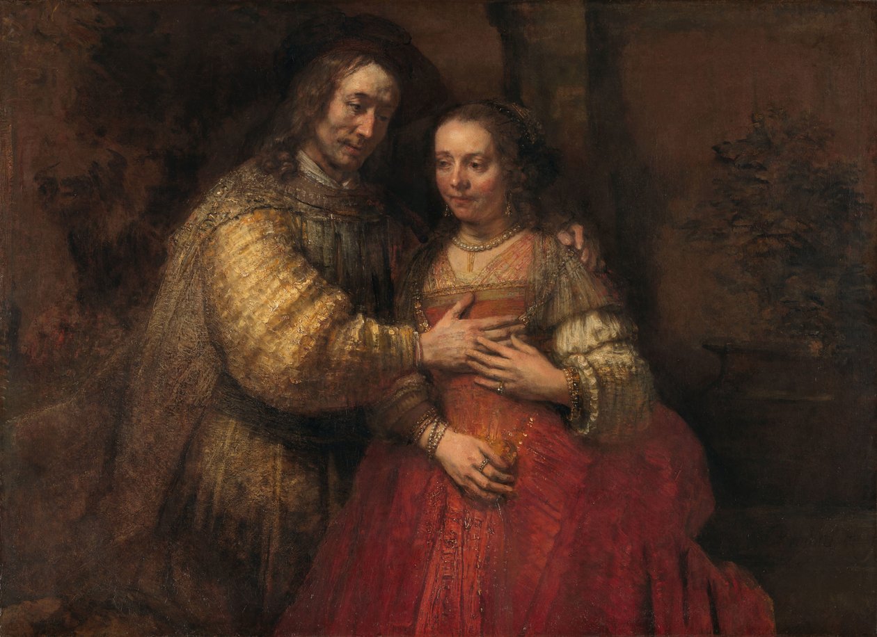 Isaac és Rebecca, a „zsidó menyasszony” néven ismert Portré egy párról, mint Isaac és Rebecca alkotó: Rembrandt van Rijn
