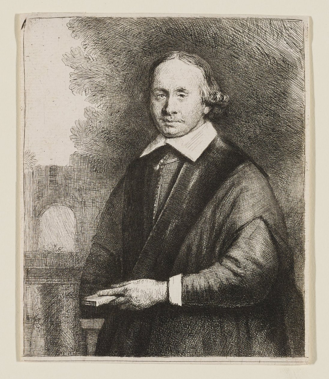 Jan Antonides Von Der Linden, orvostudományi professzor alkotó: Rembrandt van Rijn