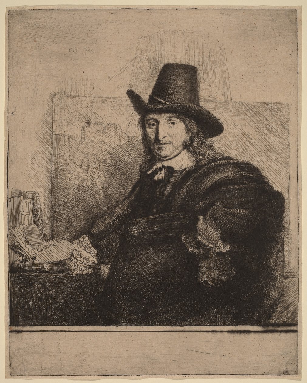 Jan Asselijn alkotó: Rembrandt van Rijn