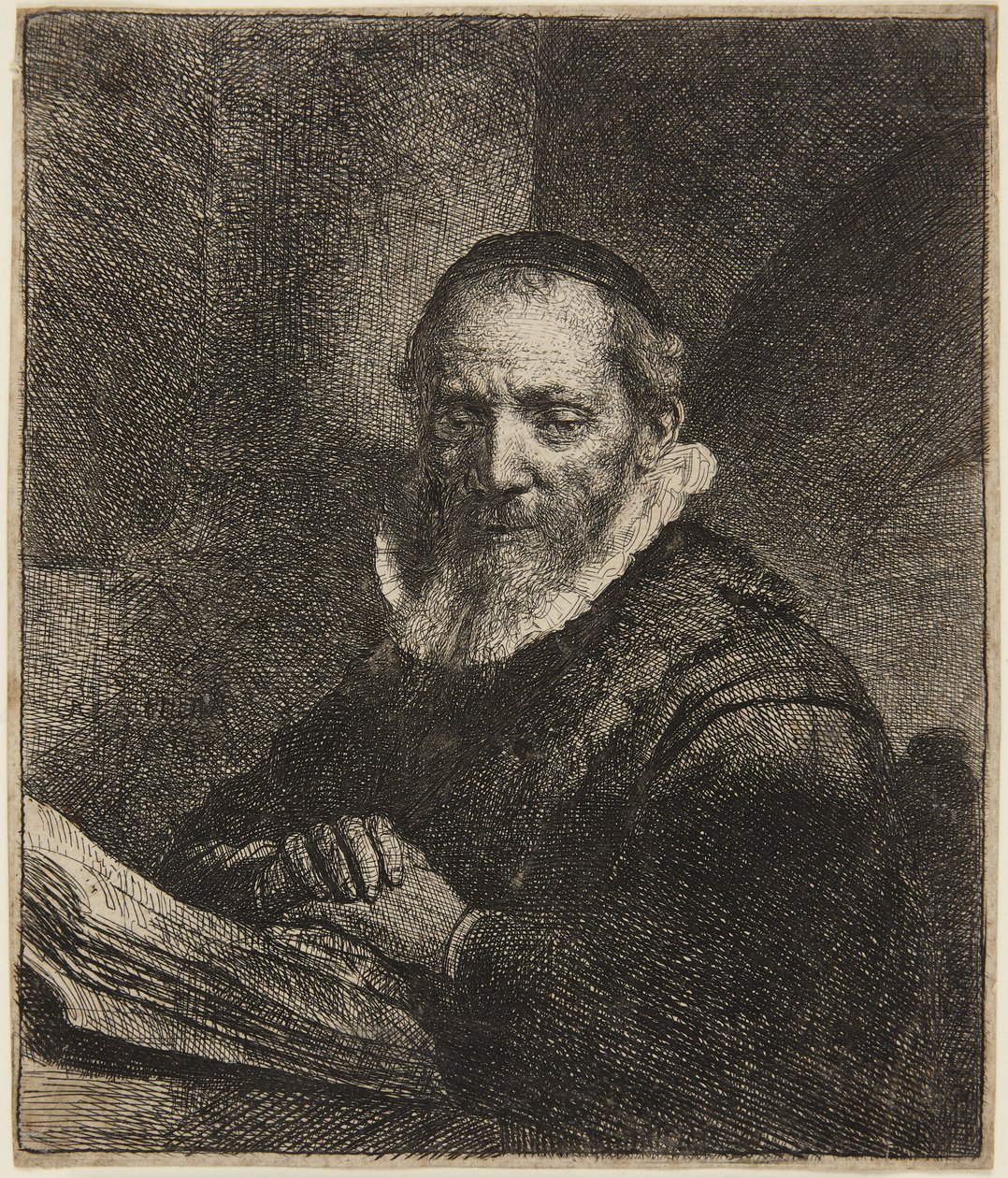 Jan Cornelis Sylvius alkotó: Rembrandt van Rijn