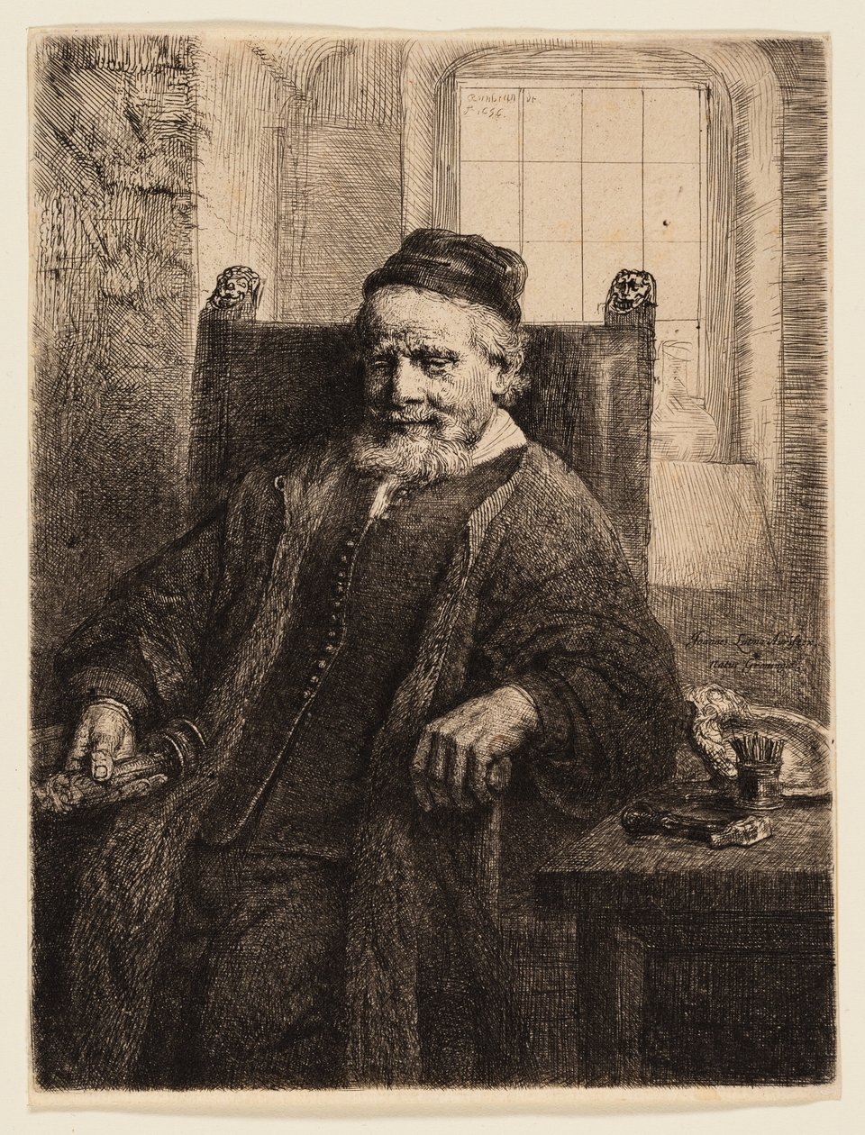 Jan Lutma, Goldsmith alkotó: Rembrandt van Rijn