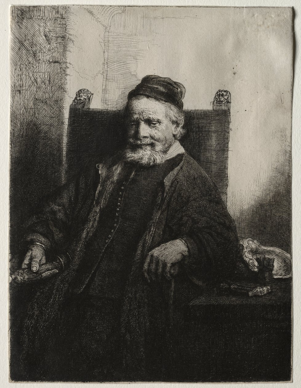 Jan Lutma, Goldsmith alkotó: Rembrandt van Rijn