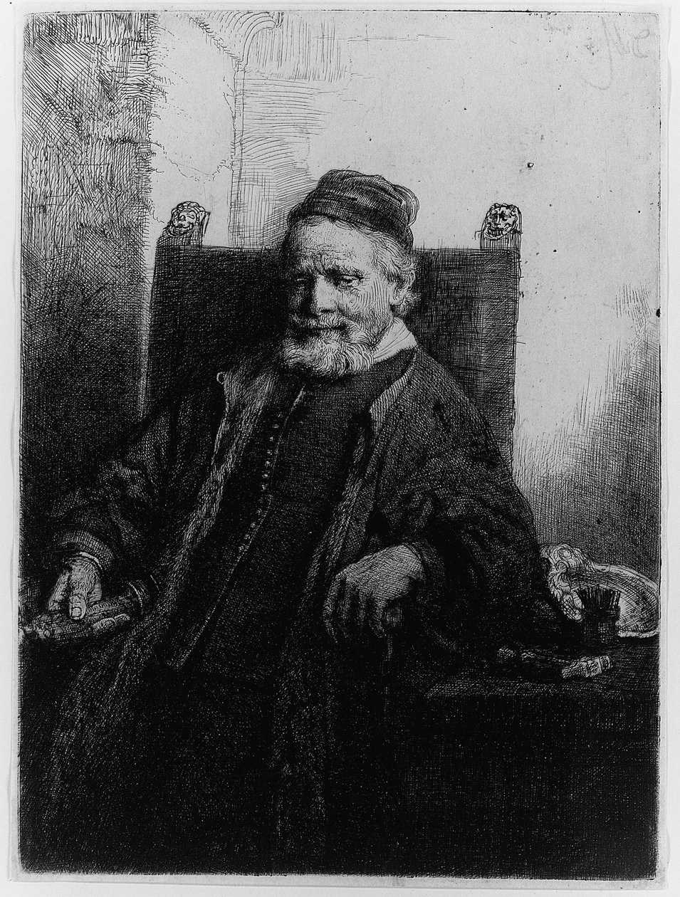 Lutma János, Goldsmith, 1656 alkotó: Rembrandt van Rijn