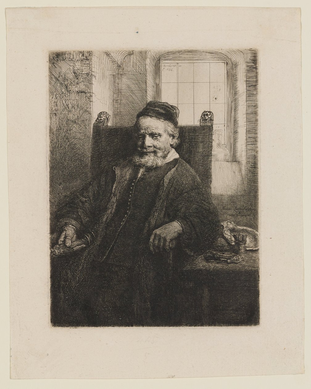 Jan Lutma, az idősebb, ötvös és szobrász alkotó: Rembrandt van Rijn