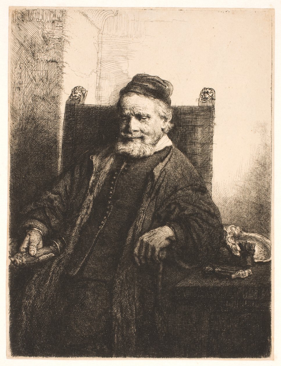 Jan Lutma, az idősebb, ötvös és szobrász alkotó: Rembrandt van Rijn