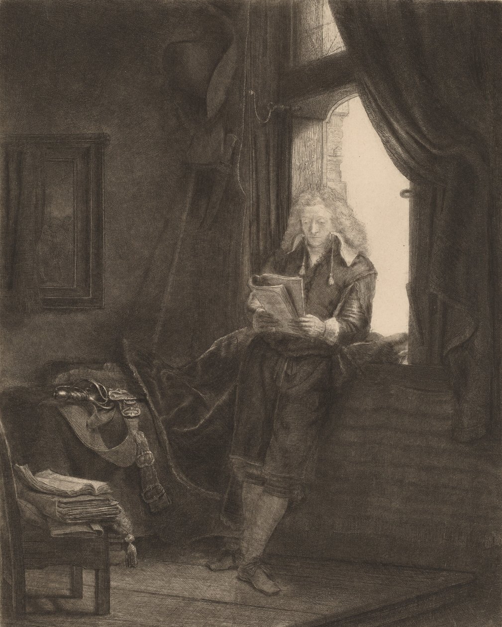 1647. hatodik január. alkotó: Rembrandt van Rijn