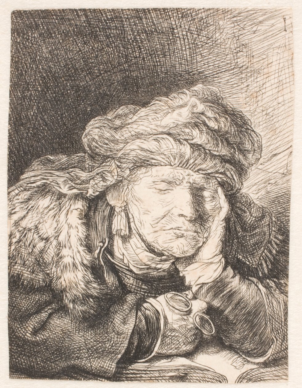 Jan Uytenbogaert, az arminiánusok szektájának prédikátora alkotó: Rembrandt van Rijn