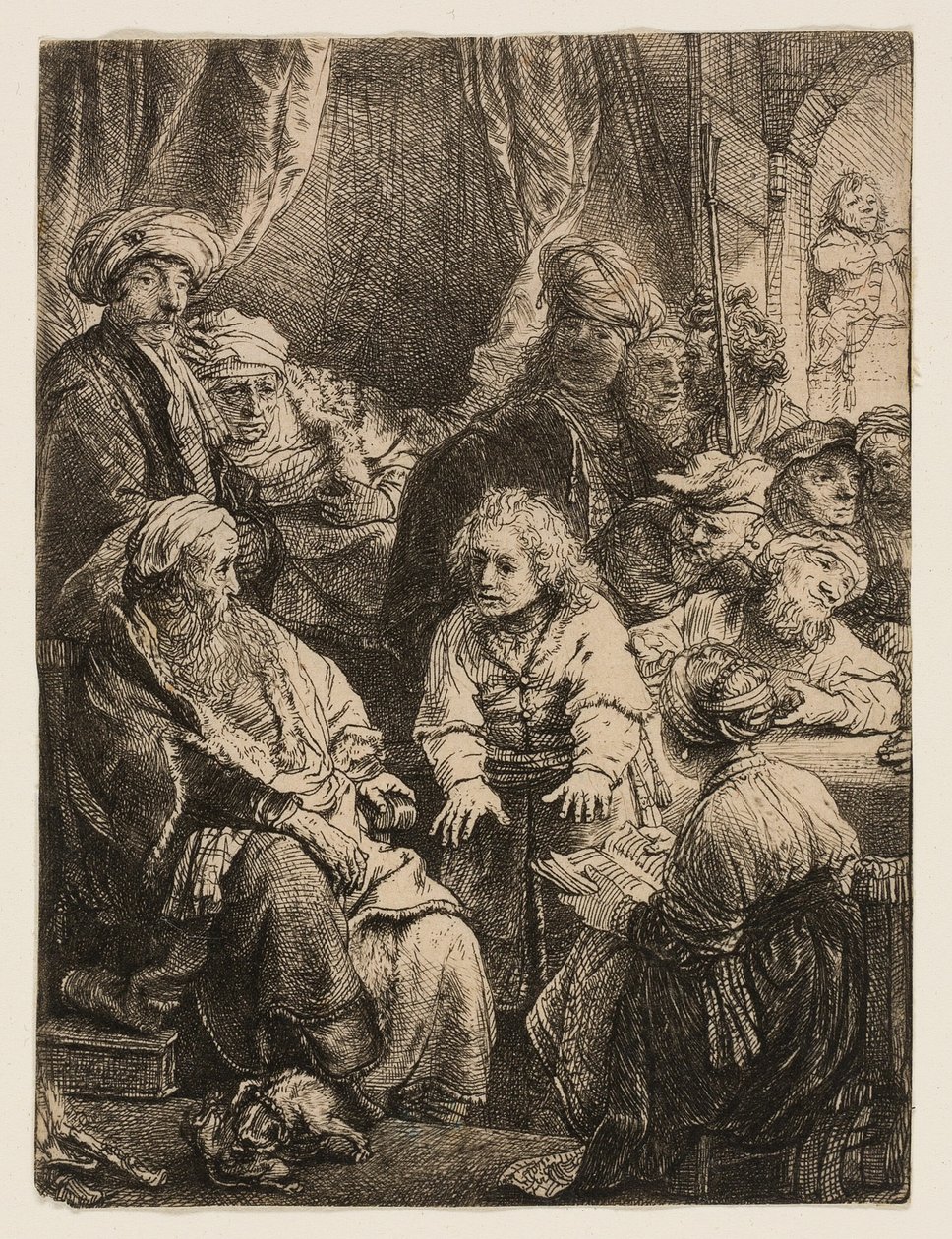 József meséli az álmait alkotó: Rembrandt van Rijn