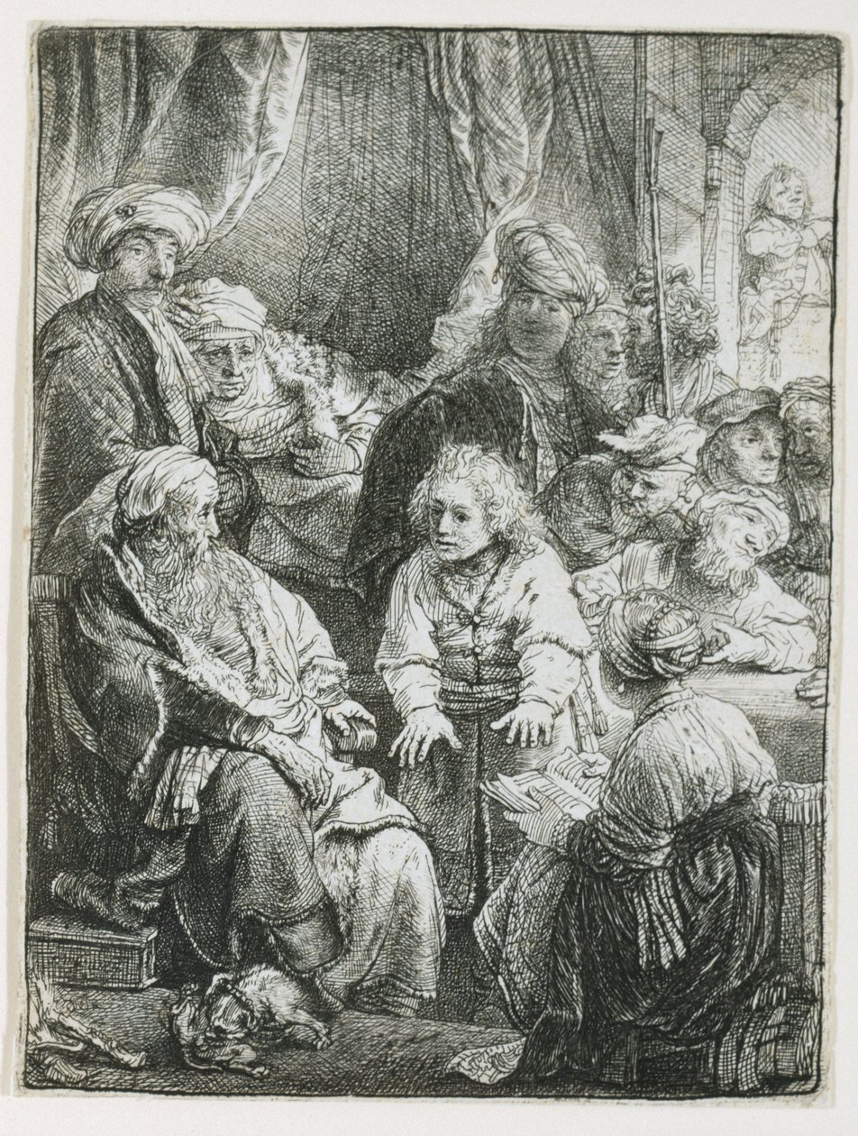 József meséli álmait, 1638 alkotó: Rembrandt van Rijn