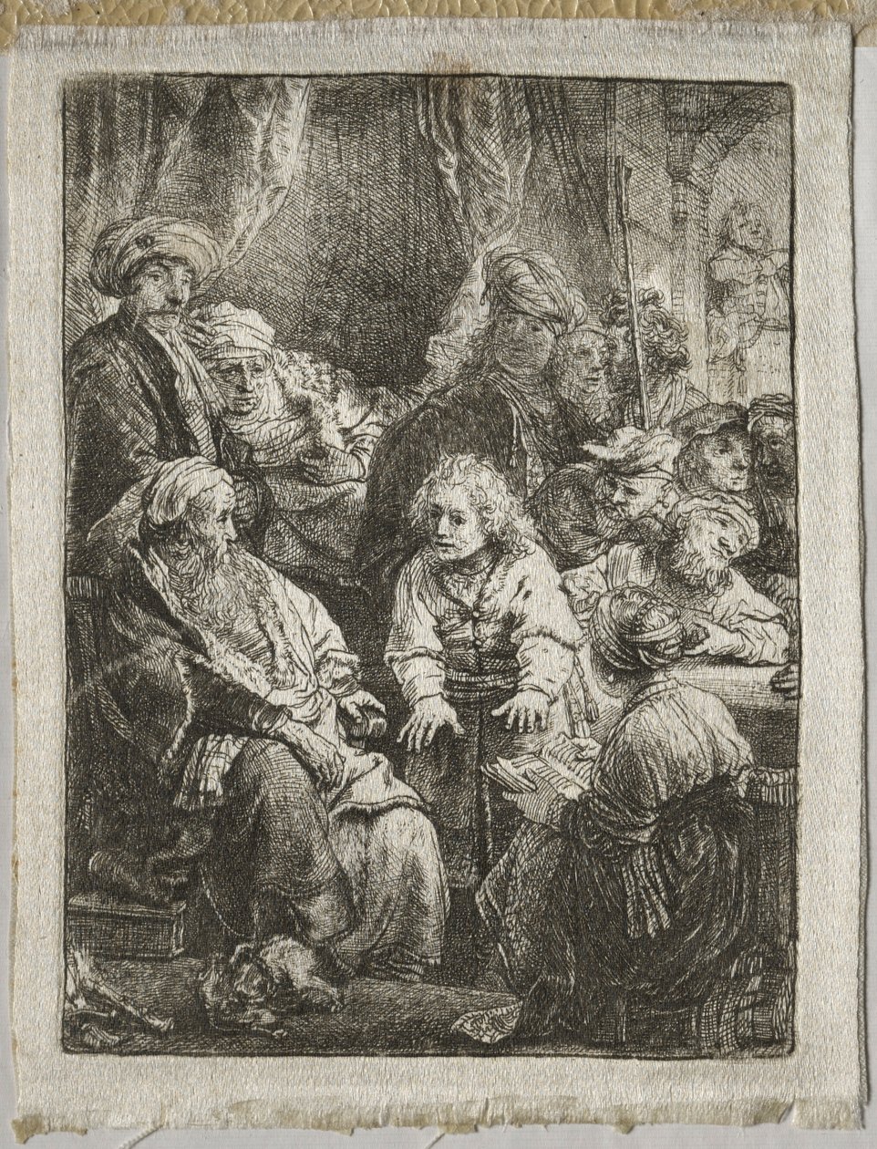 József álmait meséli, 1638. alkotó: Rembrandt van Rijn