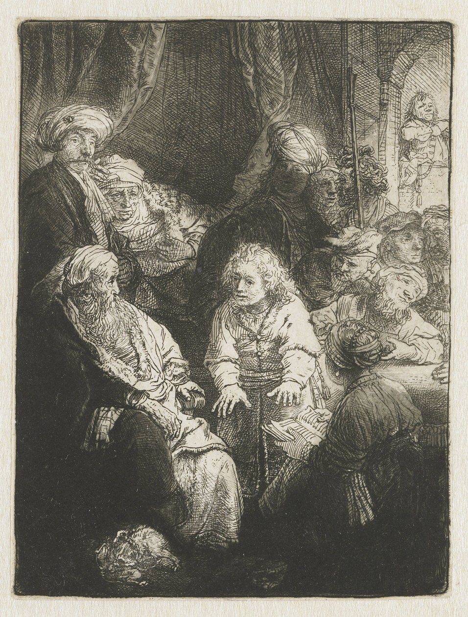 József az álmait meséli alkotó: Rembrandt van Rijn