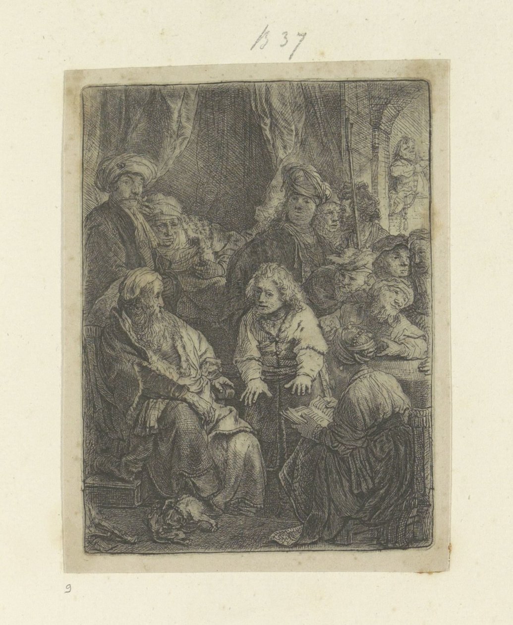 József elmeséli az álmait Recueil de quatre-vingt-cinq estampes originales (sorozat címe) alkotó: Rembrandt van Rijn