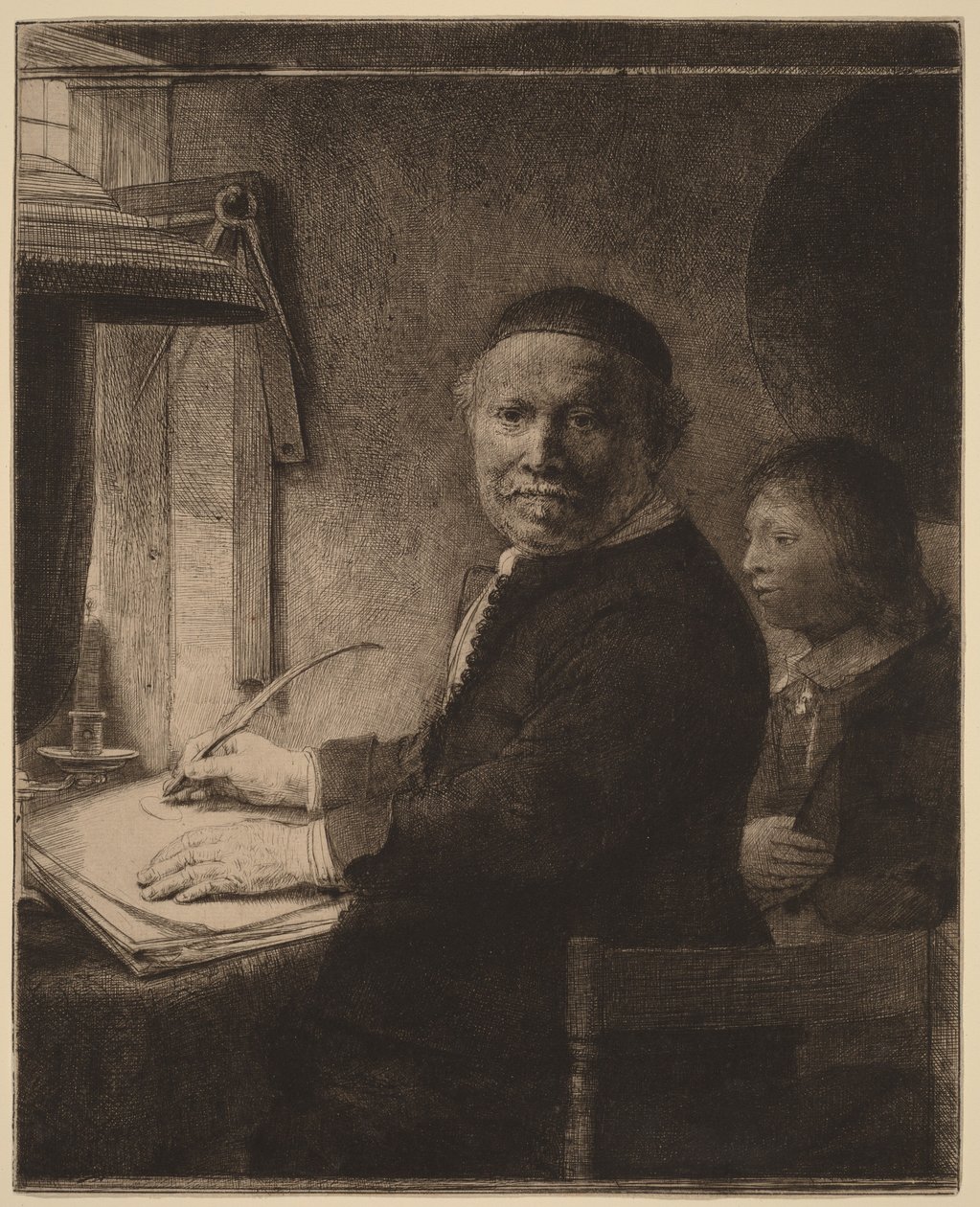 Lieven Willemsz van Coppenol: a kisebb tál alkotó: Rembrandt van Rijn