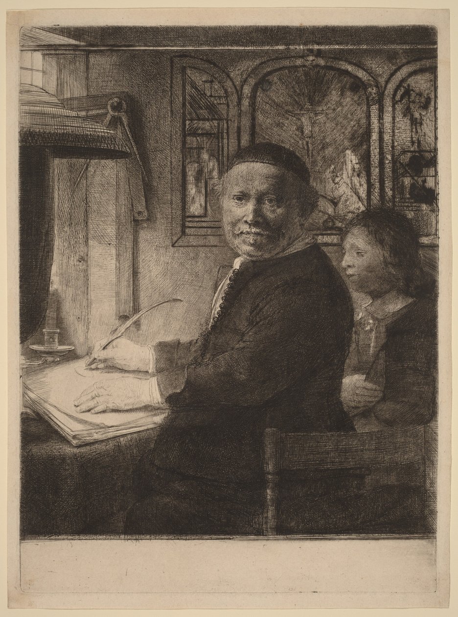 Lieven Willemsz van Coppenol: a kisebb tál alkotó: Rembrandt van Rijn