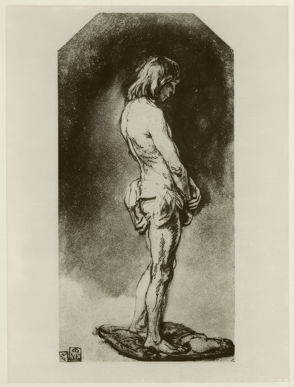 Férfi meztelen alkotó: Rembrandt van Rijn