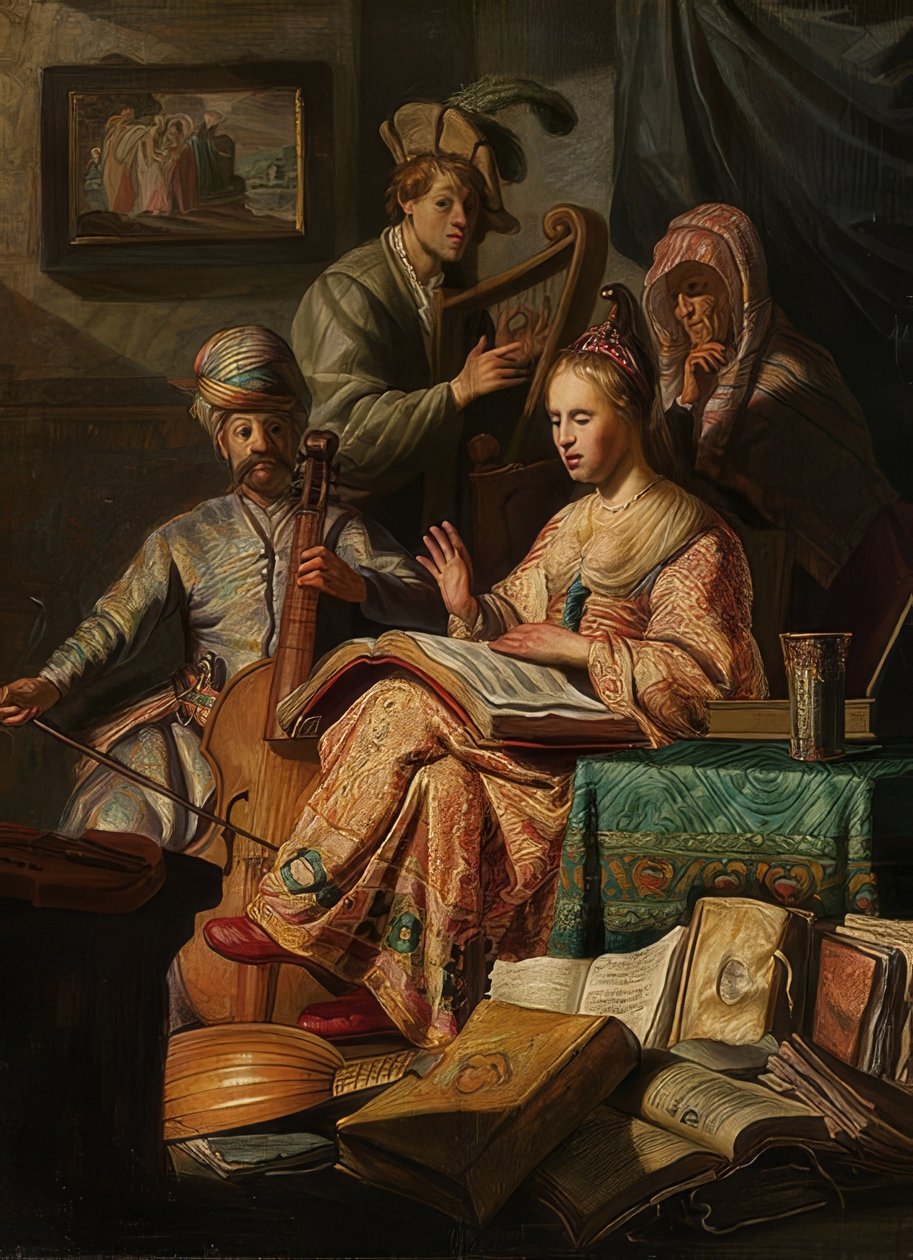Zeneszerző társadalom. 1626 alkotó: Rembrandt van Rijn
