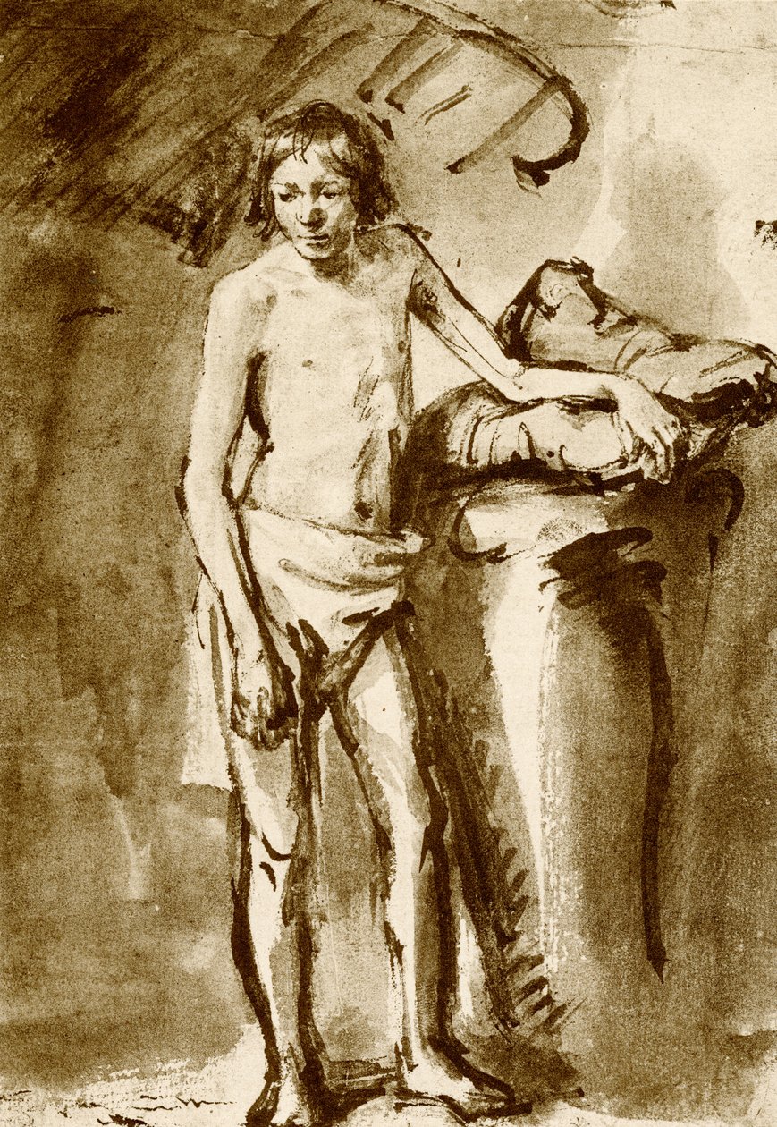 Akt rajz fiataloknak alkotó: Rembrandt van Rijn