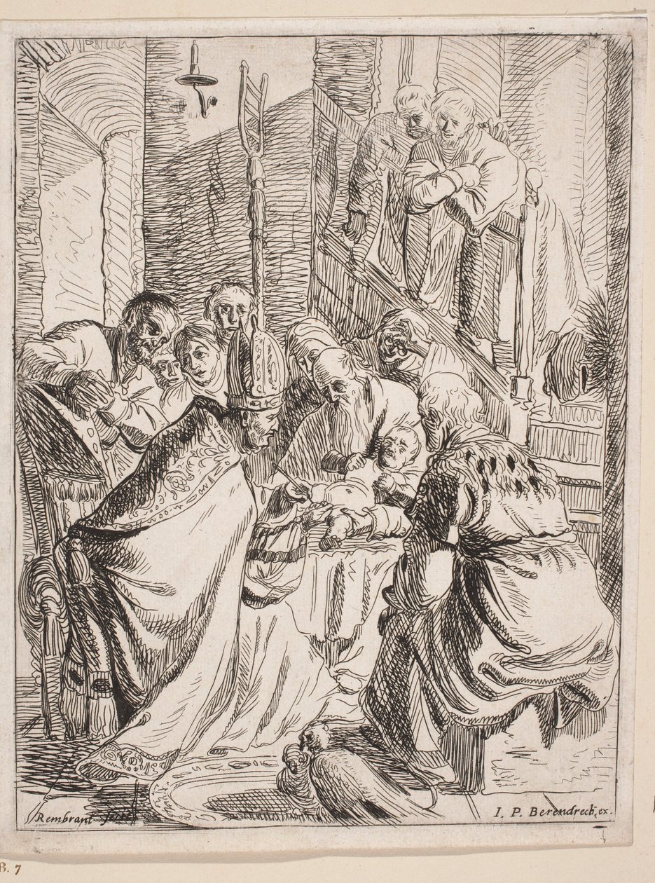 Körülmetélés alkotó: Rembrandt van Rijn