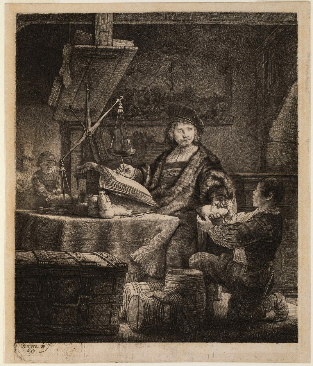 ""Portré du peseur d