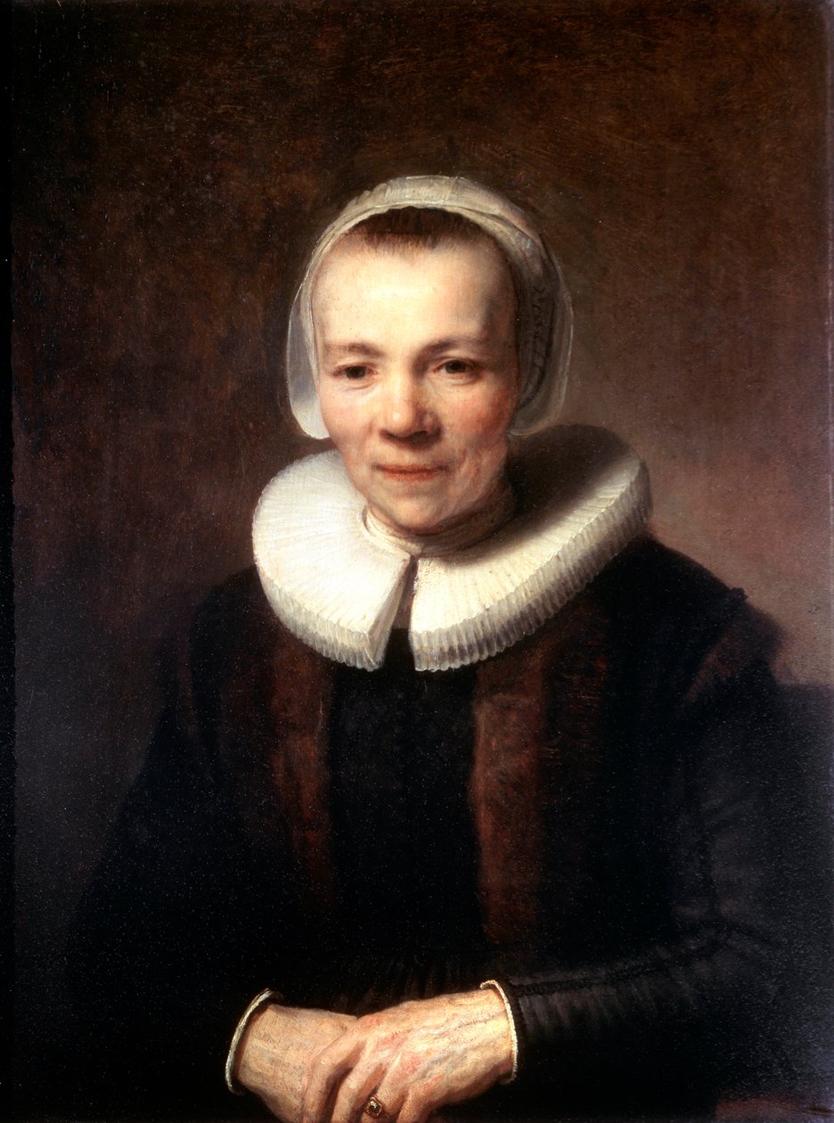 Baartje Martens-Doomer portréja, 1640 alkotó: Rembrandt van Rijn