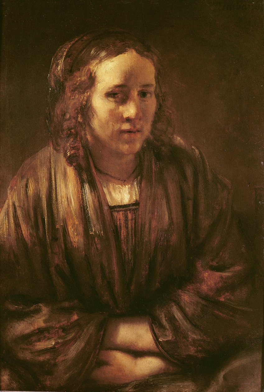 Hendrikje Stoffels portréja alkotó: Rembrandt van Rijn