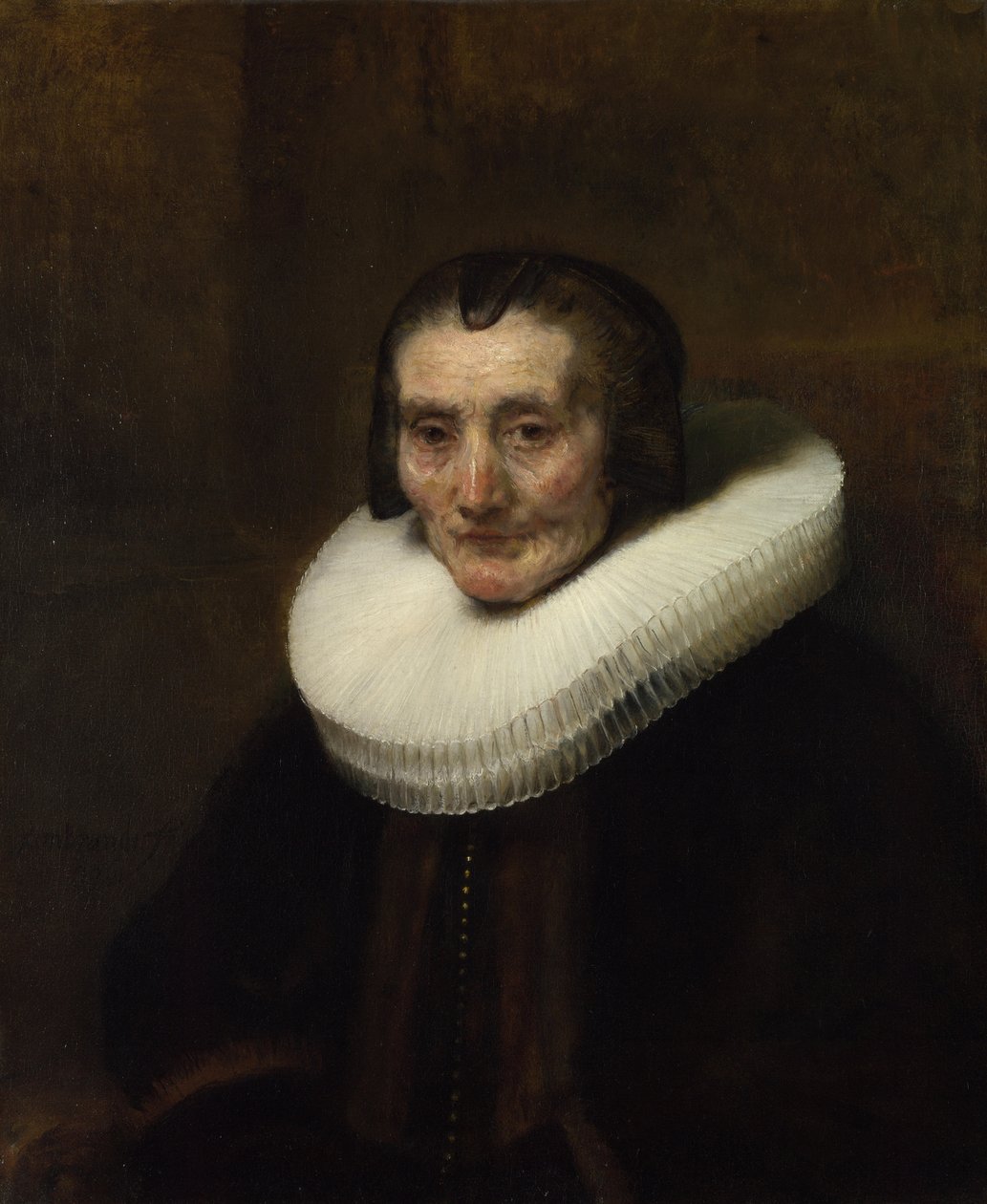 Margaretha de Geer, Jacob Trip feleségének portréja, 1661 alkotó: Rembrandt van Rijn