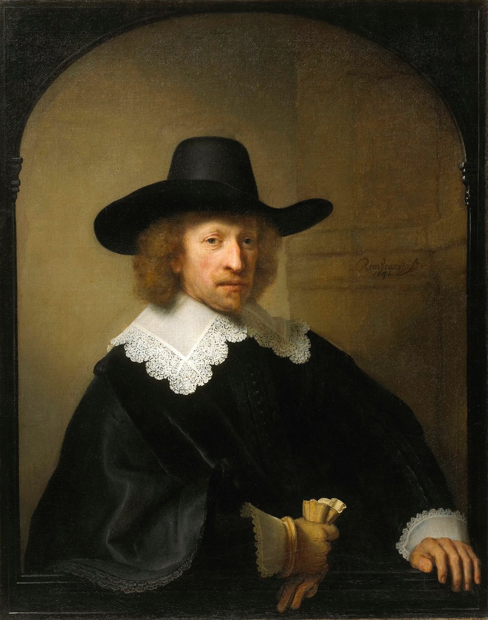 Nicolaes van Bambeeck portréja, 1641. alkotó: Rembrandt van Rijn