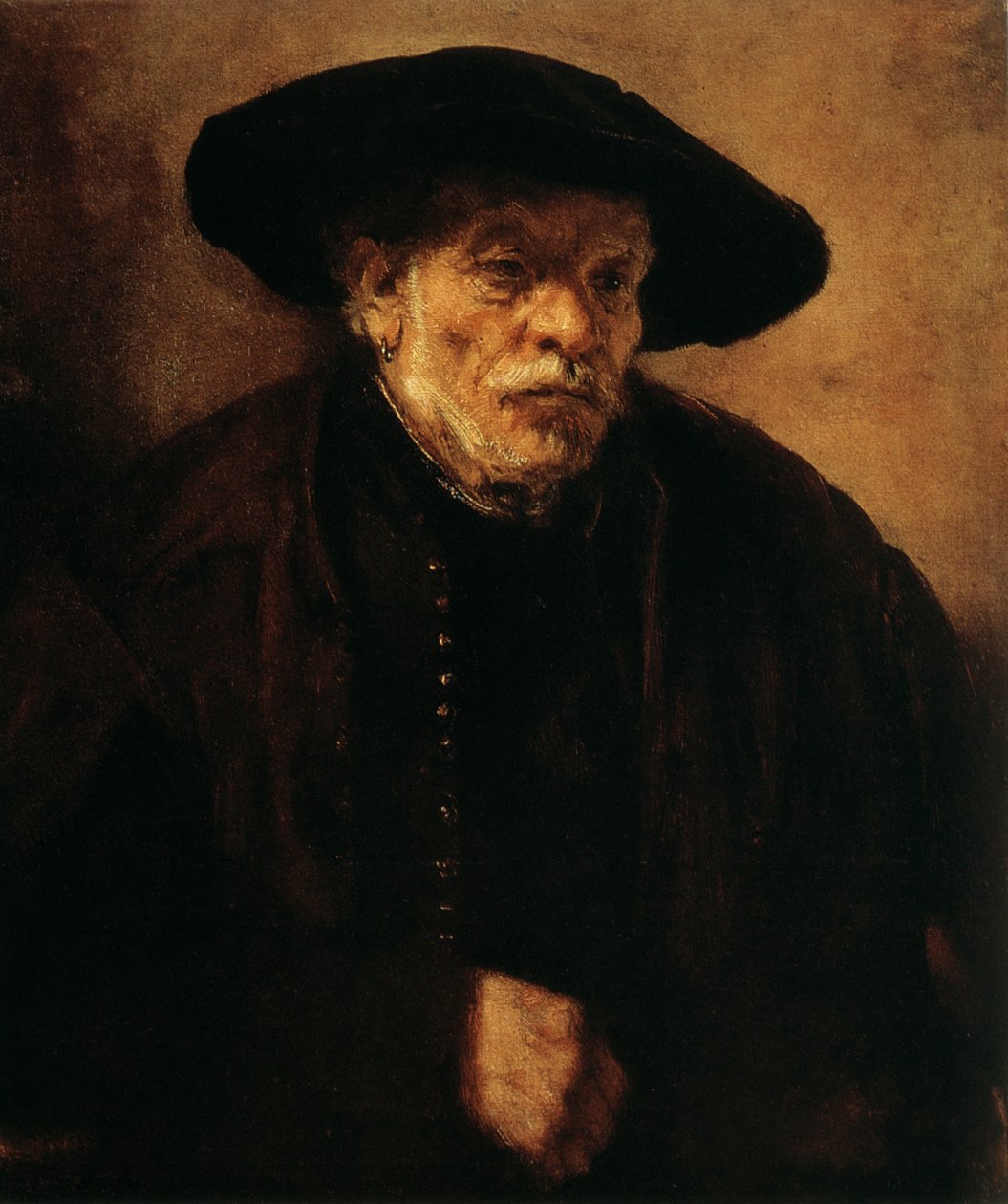 Rembrandt testvérének, Andrien van Rijnnek portréja, 1654 alkotó: Rembrandt van Rijn